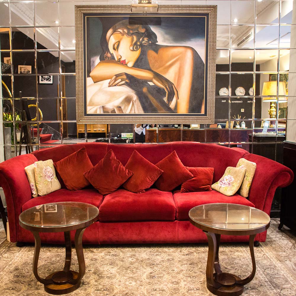 Pur Life Maroc Hotel Le Doge Casablanca Sofa Pur Life Maroc | Hotel & Spa Le Doge | Casablanca | Marokko | Lobby