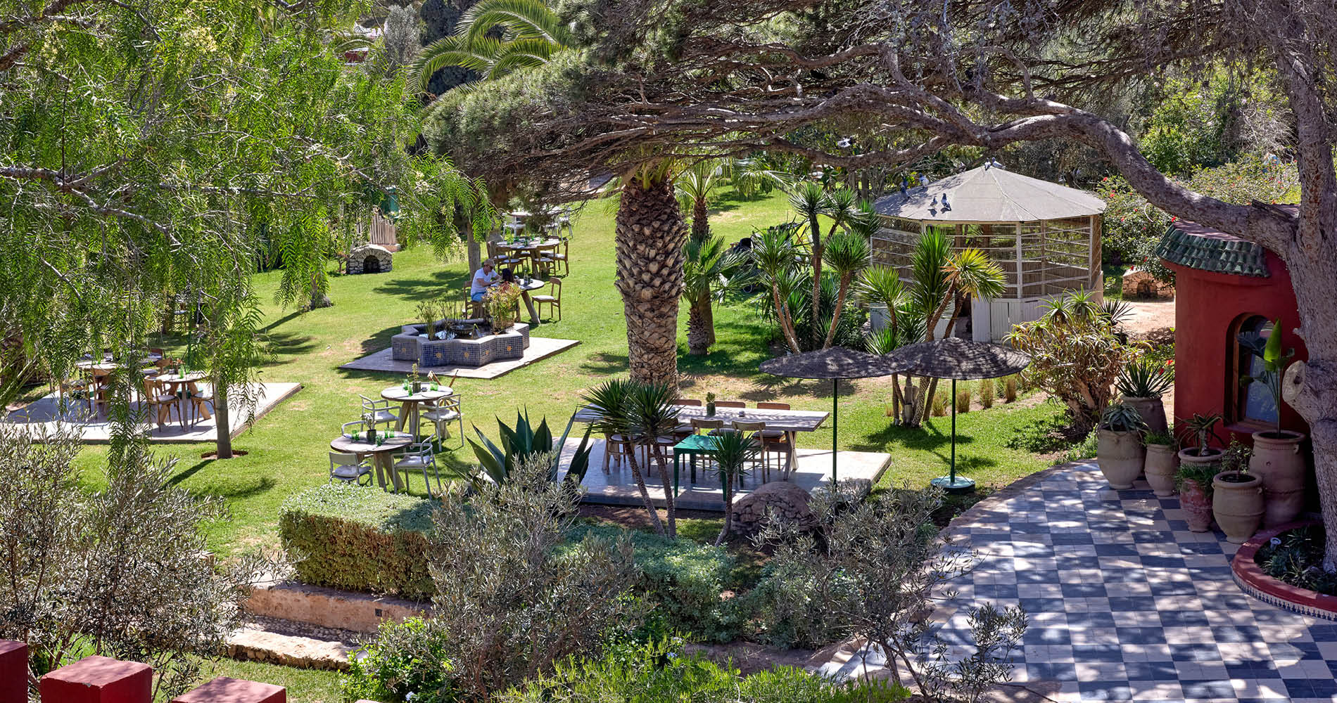 Purlife Maroc - Villa Beldi - Frühstück und Lunch im Paradies
