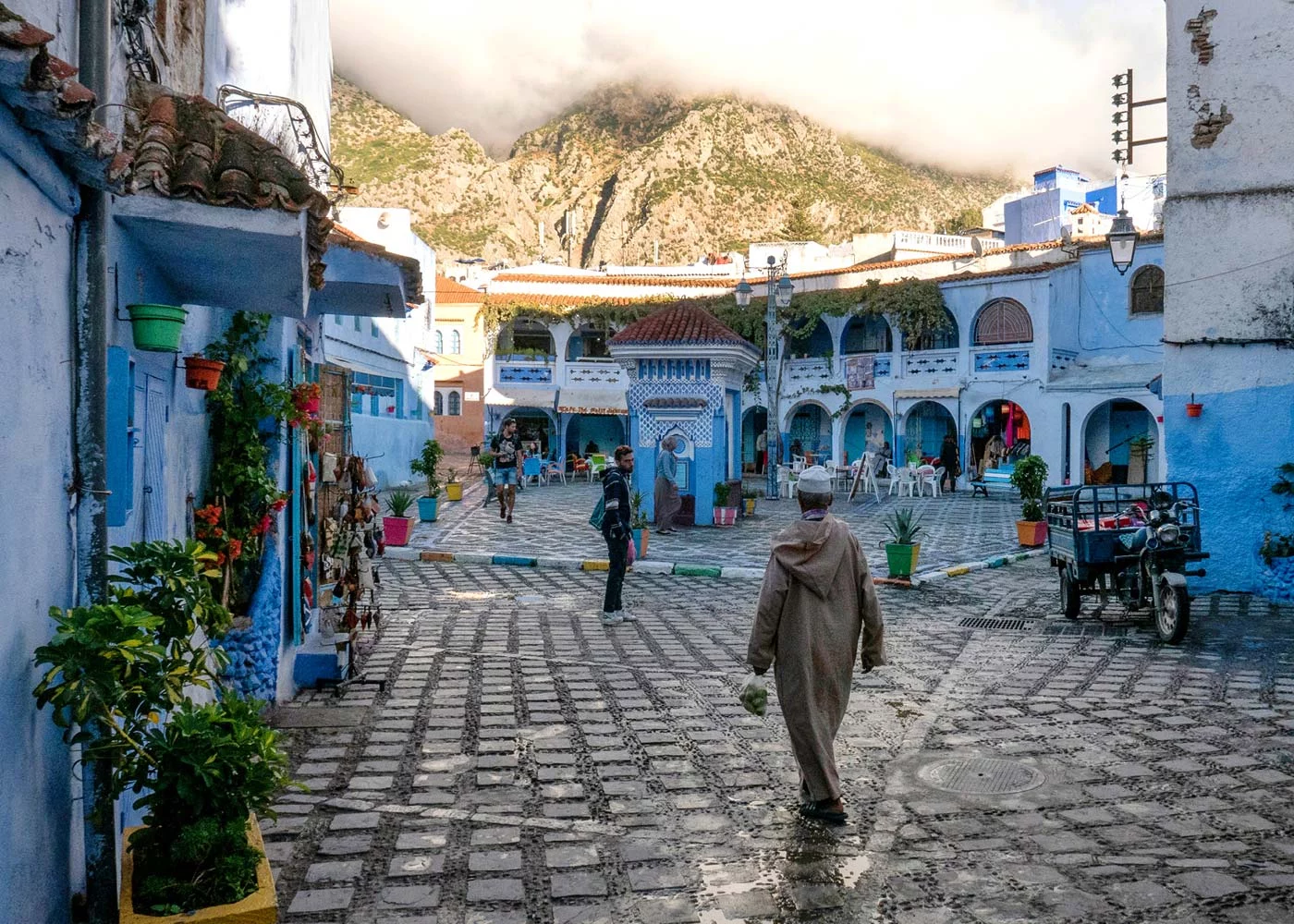 Pur Life Maroc Destination Chefchaouen Place el Haouta