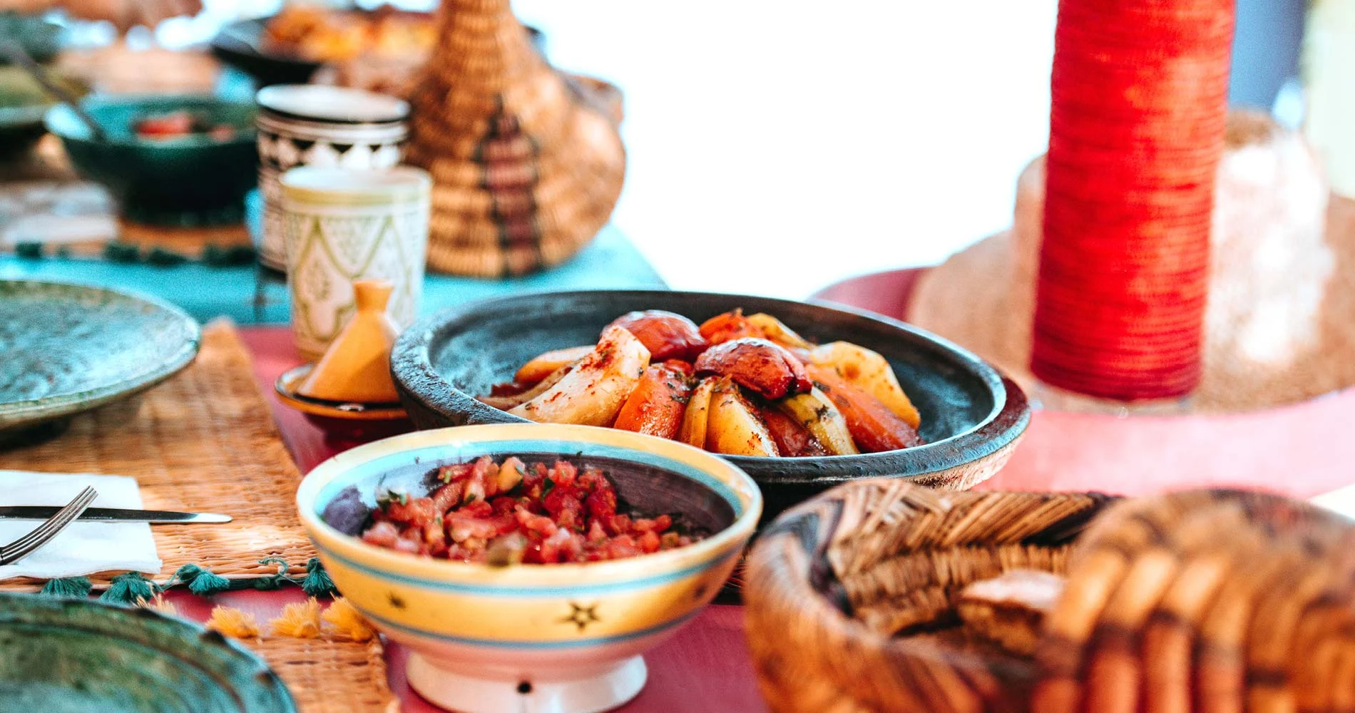 Pur Life Maroc Riad Hicham Chefchaouen Diner